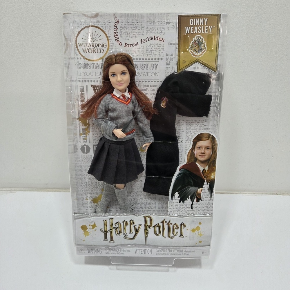 2018 Harry Potter Wizarding World Ginny Weasley Doll - New In Box
